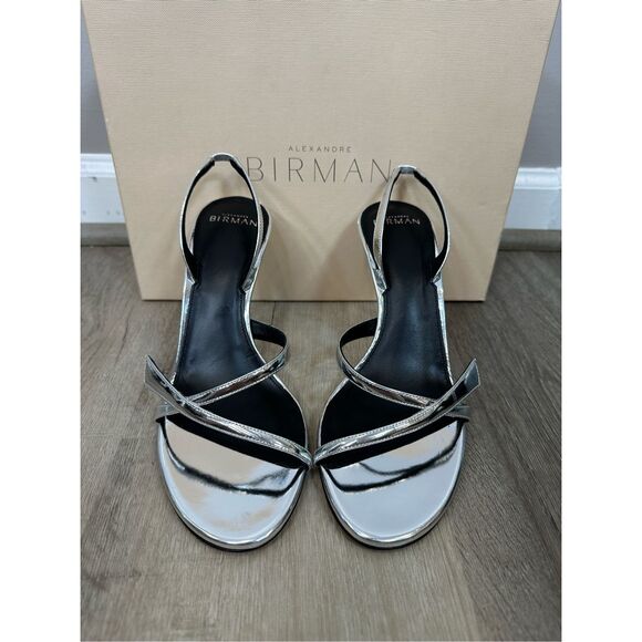 Alexandre Birman Tita 85 Silver Size EU38.5/US8.5 $695 - Picture 6 of 16